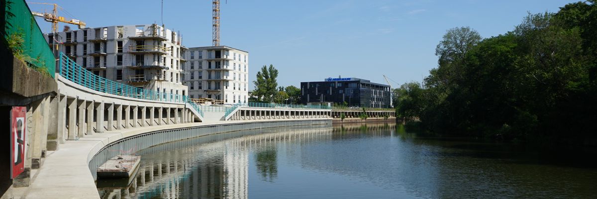 Wrocław: Nowe nabrzeże nad Odrą gotowe! To tu 5 lat temu doszło do katastrofy [ZDJĘCIA]