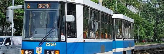 Wrocław: Utrudnienia na dwóch liniach tramwajowych. Powód: koncert w kościele
