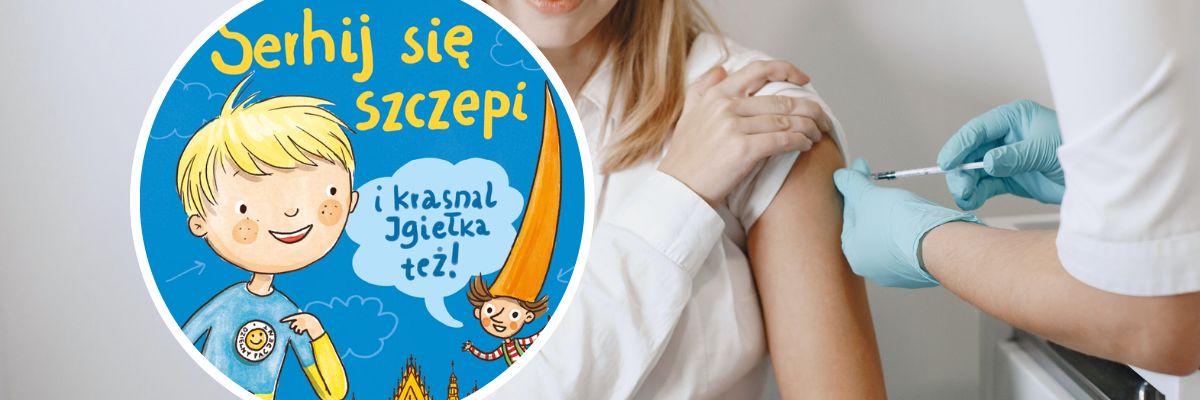 Krasnal Igiełka przypomni Ukraińcom we Wrocławiu o obowiązku szczepień