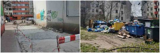 Rozkopali dojazd na podwórko. Śmieciarka nie mogła tu dojechać przez kilkanaście dni [ZDJĘCIA]