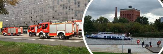 Mnóstwo straży nad Odrą. We Wrocławiu trwają widowiskowe ćwiczenia ODRA 2022 [ZDJĘCIA]