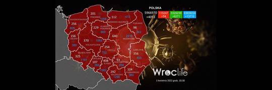 Koronawirus we Wrocławiu, na Dolnym Śląsku, w Polsce [RAPORT 01.04]