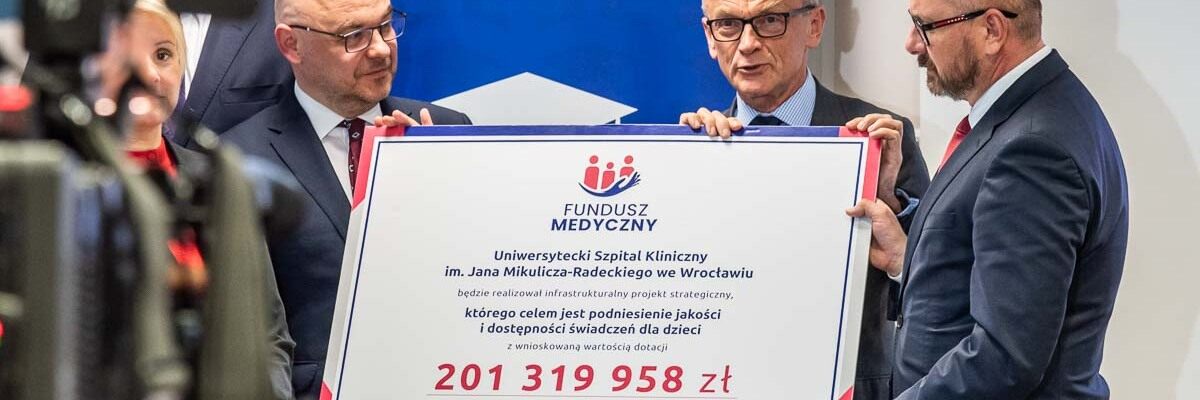 We Wrocławiu powstanie nowy szpital dziecięcy. Ma być gotowy do 2027 roku
