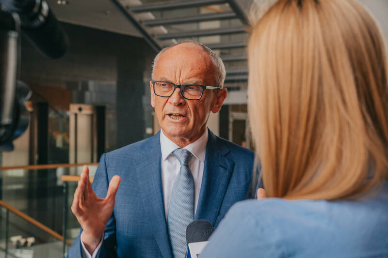 prof. Piotr Ponikowski, rektor Uniwersytetu Medycznego / fot. Dominika Hull/UWr