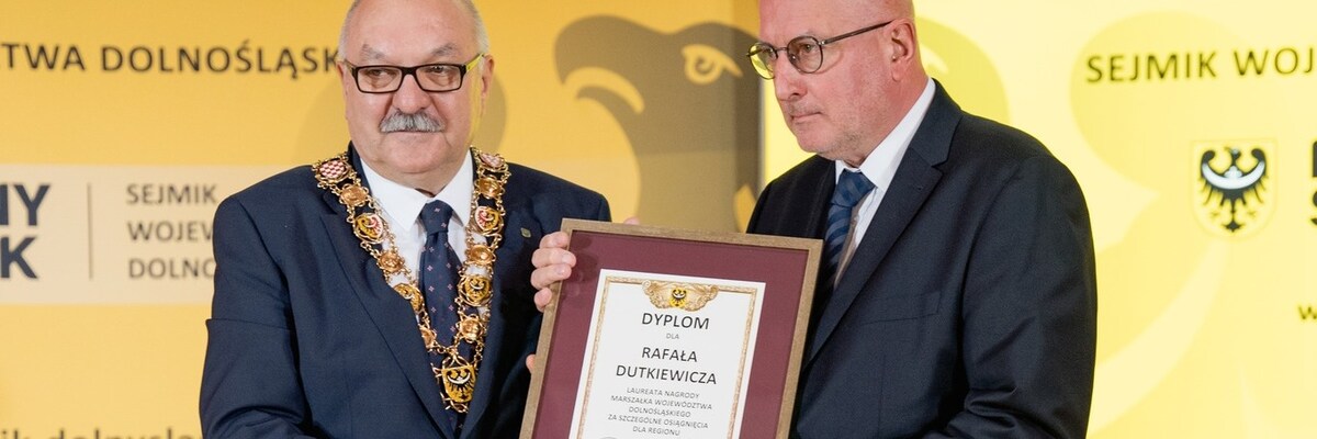 Święto Województwa Dolnośląskiego. Nagrody odebrali m.in. Rafał Dutkiewicz i Marek Krajewski
