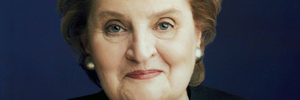 Albright będzie patronką ulicy w centrum Wrocławia? Działaczki chciałby, żeby zastąpiła katolickiego świętego