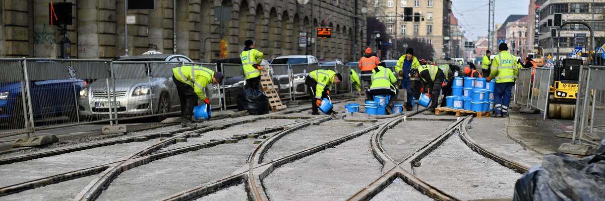 Wrocław: Koniec remontu na Świdnickiej na horyzoncie. MPK podało termin [ZDJĘCIA]