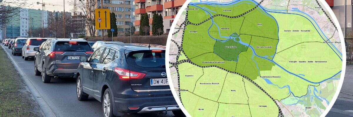 Strefa Czystego Transportu we Wrocławiu. Połowa mieszkańców nie dojedzie do domu starym samochodem? [MAPA]