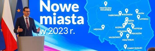 15 miejscowości od poniedziałku będzie miastami. Na liście gmina spod Wrocławia