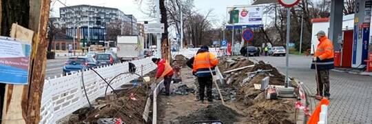 Rusza czwarty etap inwestycji na Grabiszyńskiej. Od soboty utrudnienia dla kierowców [ZDJĘCIA]