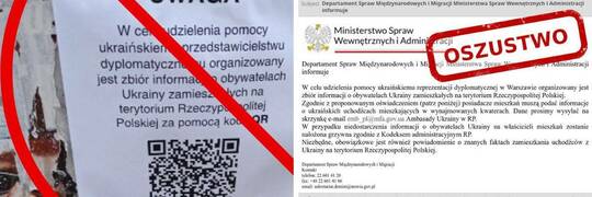 Urząd ds. Cudzoziemców nie zbiera danych od Wrocławian. Ogłoszenia wiszące na mieście to oszustwo