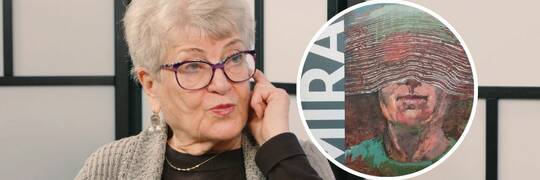 Mira Żelechower-Aleksiun: "Kiedy mam farbę i pędzel, to nie jestem grzeczną dziewczynką" [WIDEO]