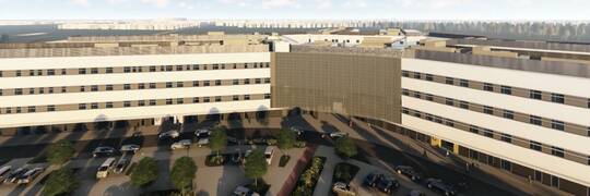 Nowy szpital we Wrocławiu tańszy o 365 mln zł. Czy z czegoś trzeba było zrezygnować? [WIDEO]