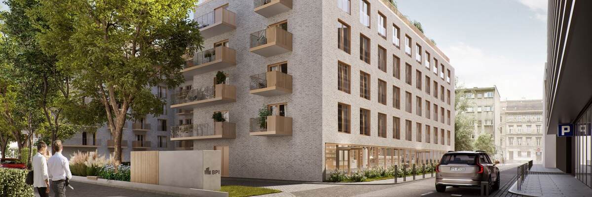Wrocław: W miejscu wyburzonej galerii handlowej powstanie blok mieszkalny. Kawalerki po 24 tys. za m² [WIZUALIZACJE]