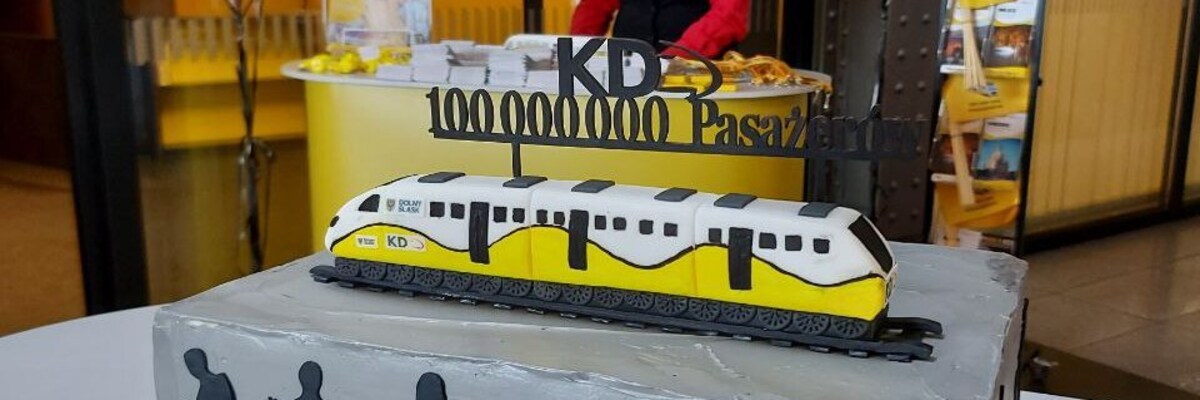 Koleje Dolnośląskie przewiozły 100-milionowego pasażera