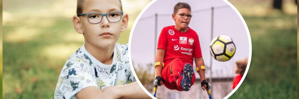Kilometry Pomocy pobiegną dla 12-letniego ampfutbolisty z Wrocławia. Pomóż i ty!
