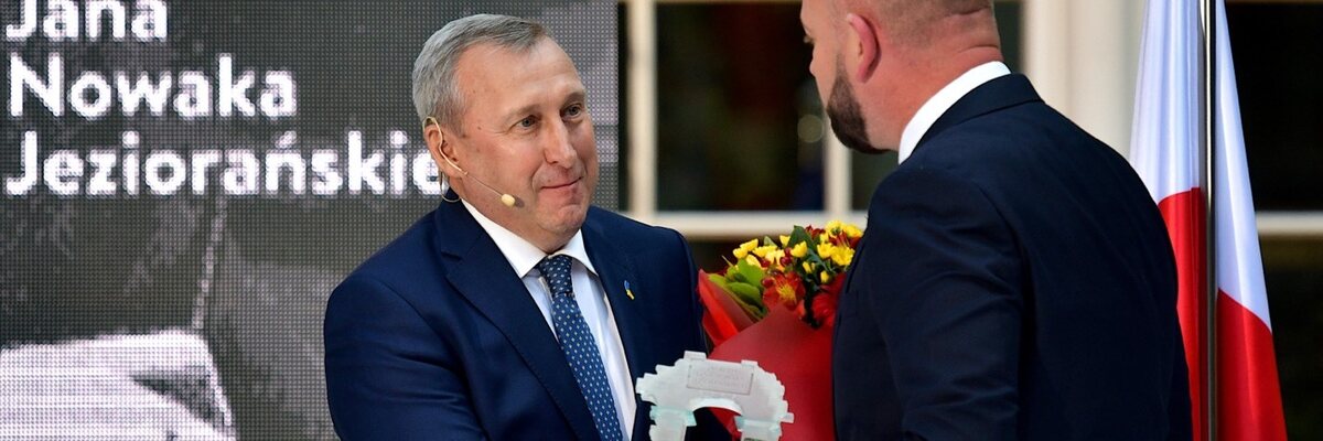 Były ambasador Ukrainy odebrał Nagrodę Jana Nowaka-Jeziorańskiego [ZDJĘCIA]