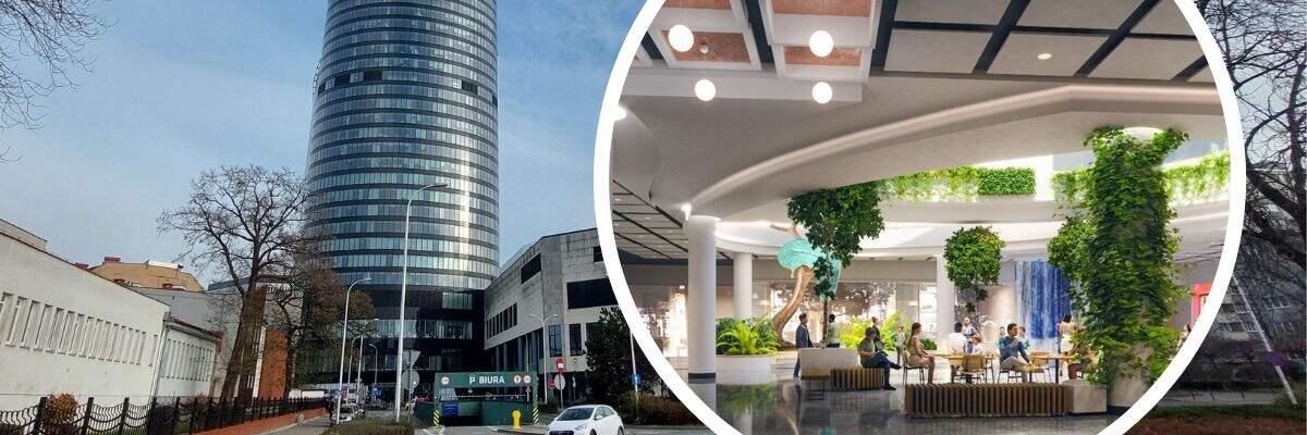 Sky Tower zostanie przebudowany. Prace rozplanowano na 2 lata [WIZUALIZACJE]