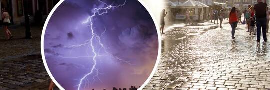 Alert RCB we Wrocławiu. Dziś groźne burze i upały [21.06.2023]