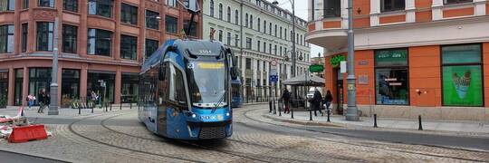 Wrocław: Brak przejazdu przy Operze. Tramwaje 6, 7, 17, 23 do końca dnia pojadą objazdami