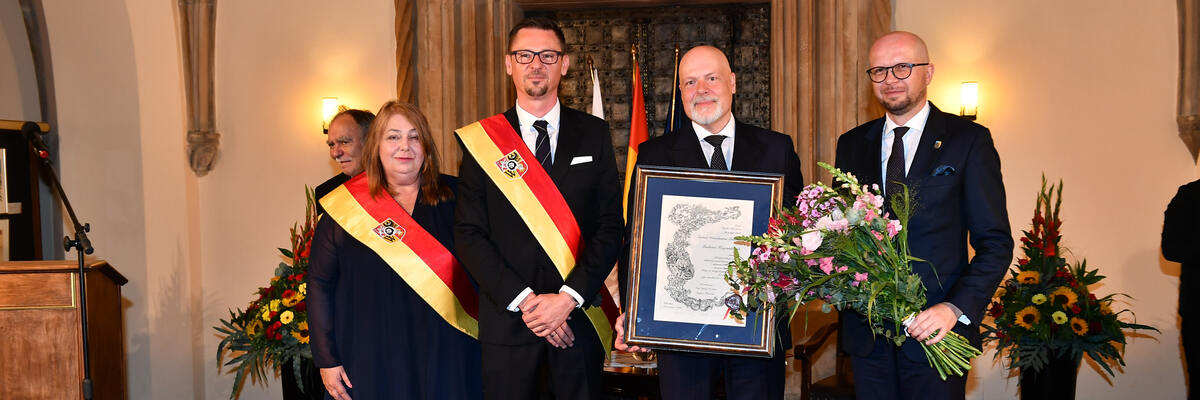 Marek Krajewski jest już Honorowym Obywatelem. Zobacz zdjęcia z obchodów Święta Wrocławia [ZDJĘCIA, LISTA NAGRODZONYCH]
