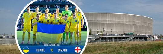 Eliminacje EURO 2024. Reprezentacja Ukrainy we Wrocławiu rozegra mecz w roli gospodarza