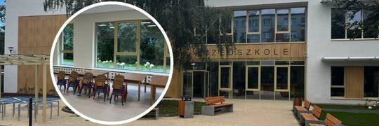 Nowe przedszkole przy Hallera szykuje się na przyjęcie dzieci. W środku są już szafki i stoliki [ZDJĘCIA]