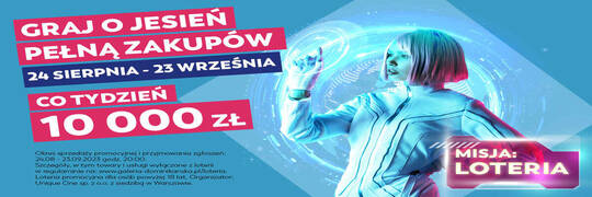 Odwiedź Galerię Dominikańska i graj o jesień pełną zakupów! Weź udział w loterii i zdobywaj nagrody!