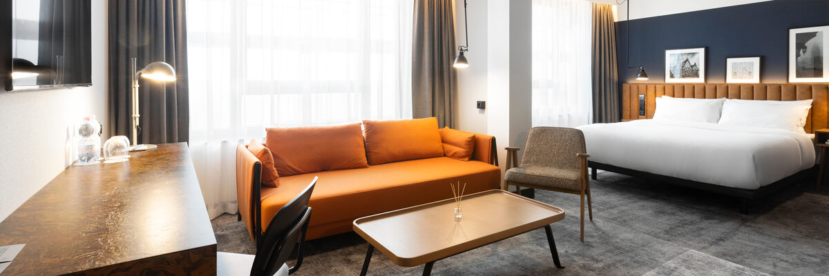 Hotel Wieniawa zmieni się w Sheratona. Inwestor pokazał pokoje [WIZUALIZACJE]