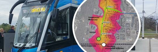 Wrocław: Będzie przedłużenie linii tramwajowej z Gaju. Miasto ujawnia plany [MAPA]