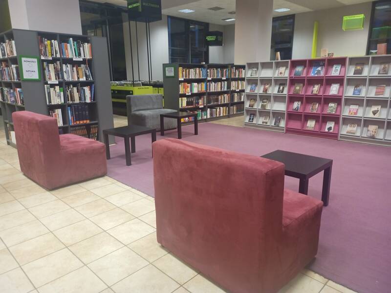 Bibliotekka przy ul. Reja