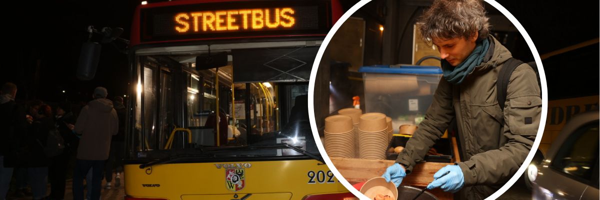 Streetbus z ciepłą zupą wrócił na ulice Wrocławia. Znamy rozkład jazdy [ZDJĘCIA]