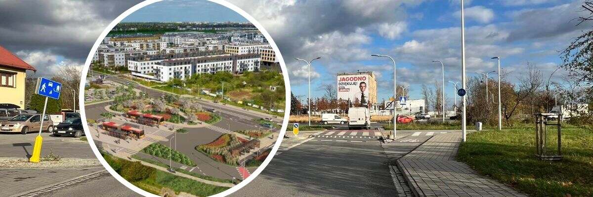 Budowa "linii tramwajowej" na Jagodno. Zamkną ulicę do stycznia