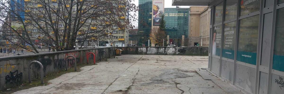 Remont esplanady na pl. Grunwaldzkim. Rozpoczyna się kolejny etap [ZDJĘCIA]