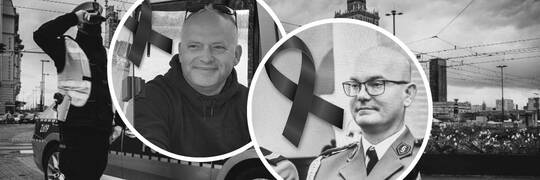 To dla nich wyły syreny w całej Polsce! Policja pożegnała wrocławskich funkcjonariuszy, którzy zginęli na służbie