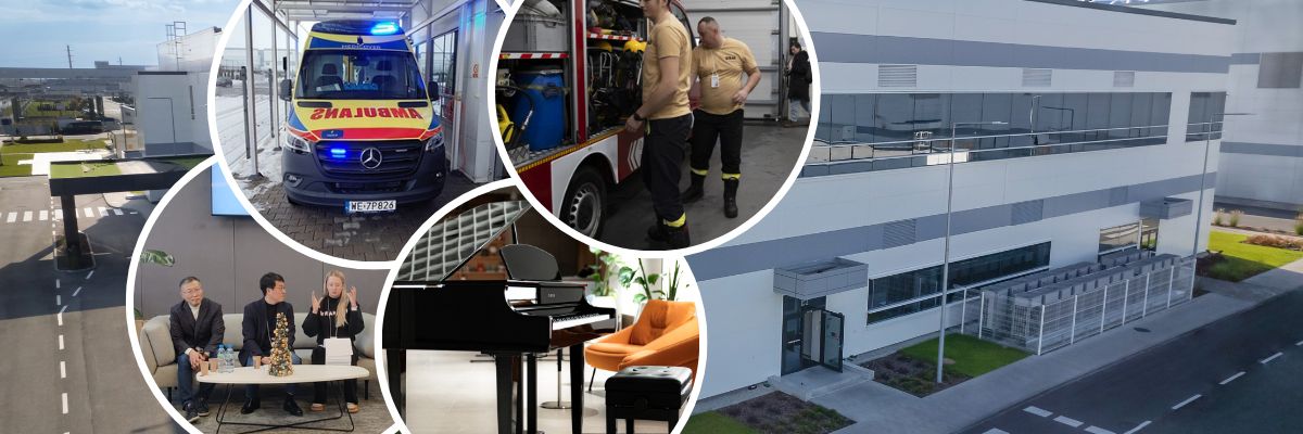 „Mała Korea” pod Wrocławiem. W 7-tysięcznej fabryce mają własną przychodnię, remizę, sklepy, a do obiadu kimchi [ZDJĘCIA]