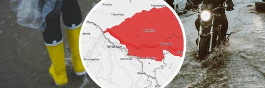 Wrocław: Widawa przekroczyła stany alarmowe. IMGW wydała ostrzeżenie najwyższego stopnia