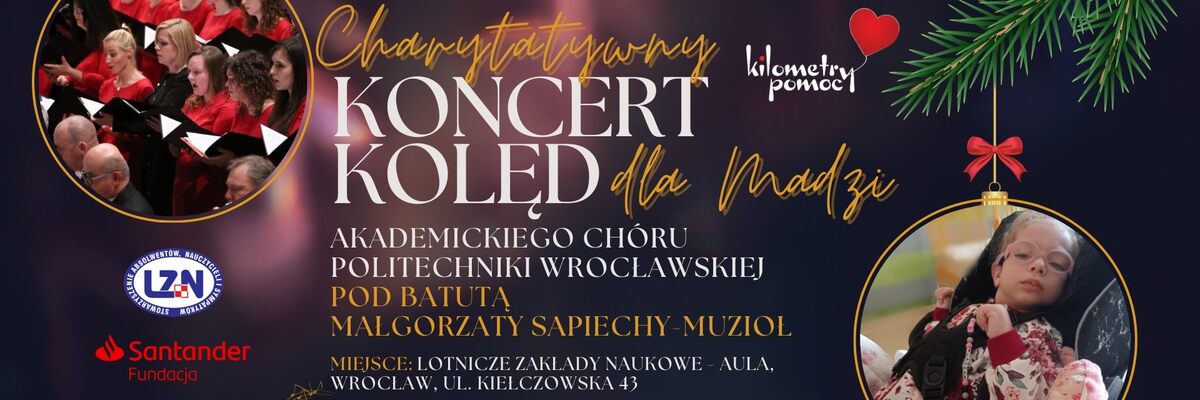W piątek Charytatywny Koncert Kolęd dla Madzi