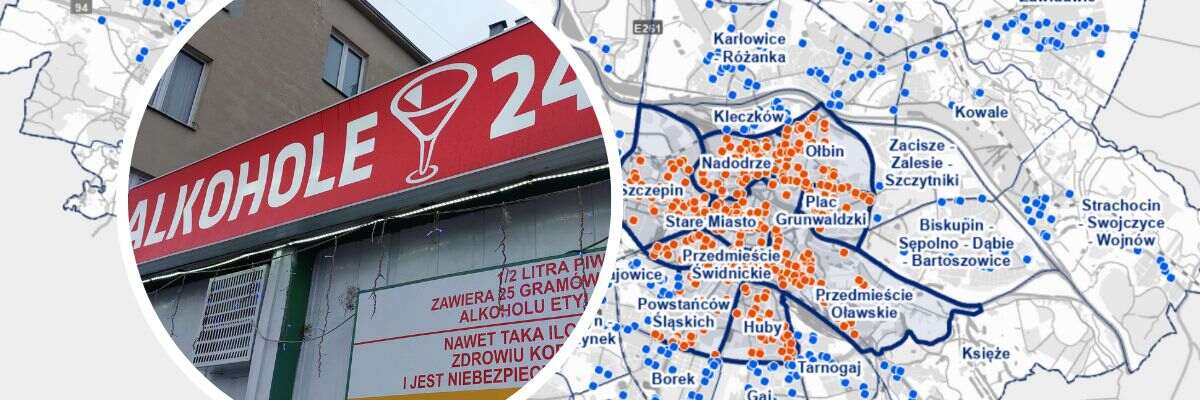 Nocna prohibicja we Wrocławiu: Gdzie kupić alkohol po 22:00? [SKLEPY MONOPOLOWE WROCŁAW]