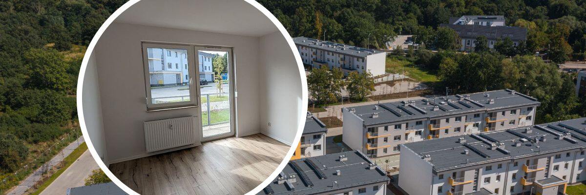 Są jeszcze wolne mieszkania na nowym osiedlu TBS. Wynajmij 2-pokojowe mieszkanie „pod klucz” w zielonej okolicy