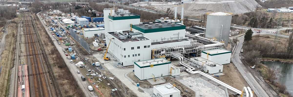 Trwają rozruchy nowej elektrociepłowni gazowej pod Wrocławiem
