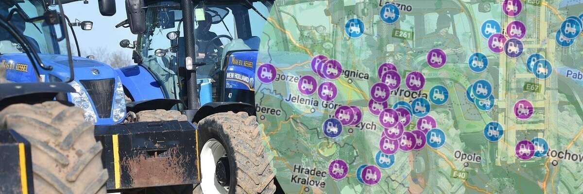Protesty Rolników we Wrocławiu i okolicach. Te ulice i drogi będą zablokowane [MAPA, MIEJSCA]