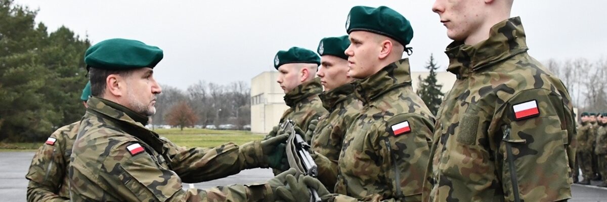 Wrocław: Żołnierzom-ochotnikom wydano broń [ZDJĘCIA]