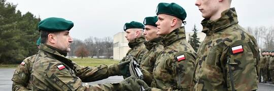Wrocław: Żołnierzom-ochotnikom wydano broń [ZDJĘCIA]