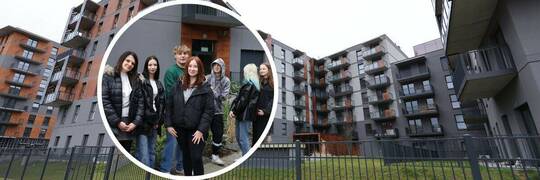 Wrocław: Wychowankowie domów dziecka zamieszkali w mieszkaniach od dewelopera [ZDJĘCIA]