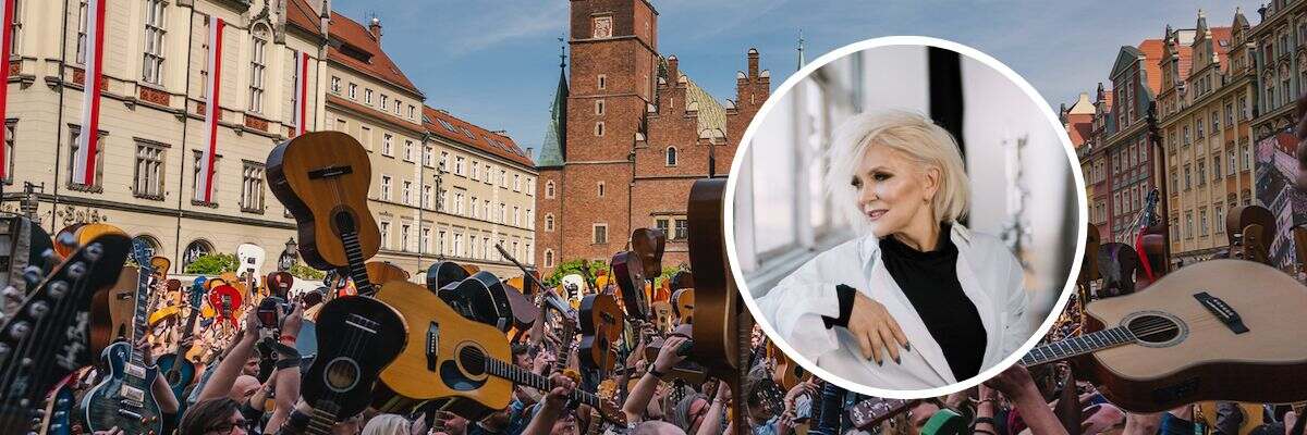 Polska artystka będzie świętować 40-lecie pracy artystycznej podczas Gitarowego Rekordu Świata we Wrocławiu