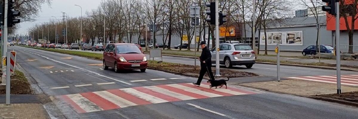 Sygnalizacja świetlna poprawi bezpieczeństwo przy szkołach na Brücknera