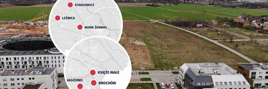 Wrocław: Miejskie spółki wybudują 2,7 tys. mieszkań na wynajem. Znamy lokalizacje [MAPA]