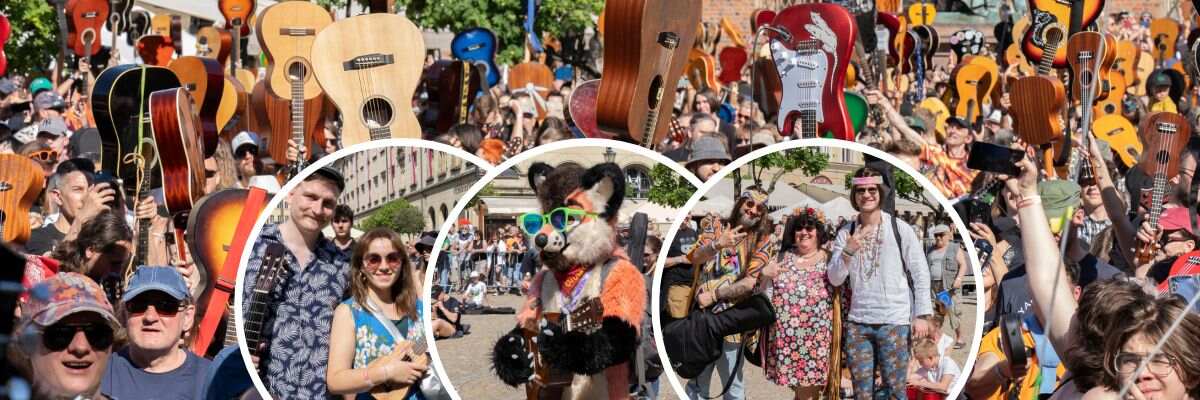 7531 gitarzystów zagrało na wrocławskim Rynku. Było pięknie i bardzo kolorowo [DUŻO ZDJĘĆ]