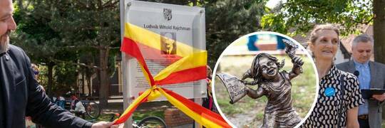 Patronem skweru na Muchoborze został Ludwik Rajchman. Stanął tam też krasnal [ZDJĘCIA]